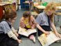 Primary 4 reading and sharing stories from the bible